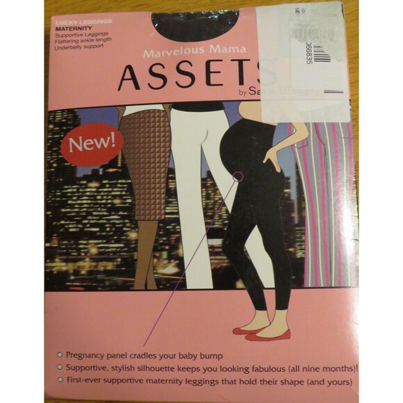 Assets By Spanx Marvelous Mama Lucky Leg Footless Tights Brown Size 1 - Picture 1 of 11
